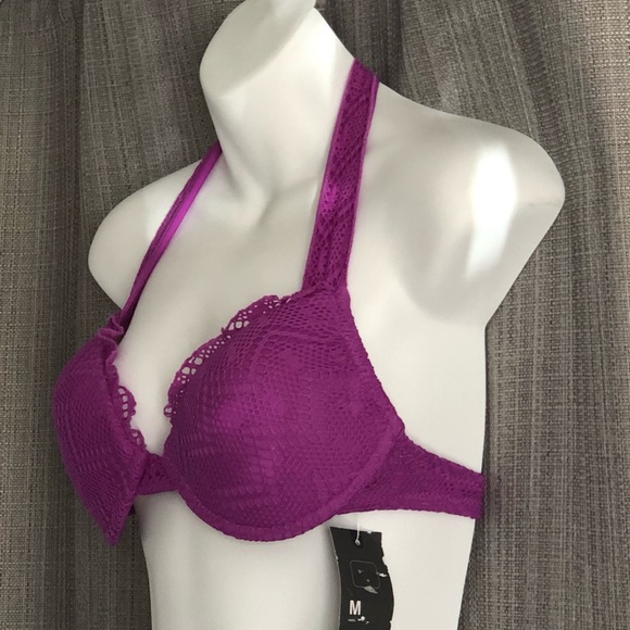 NWT Purple Push-Up Swim Top - Picture 3 of 5